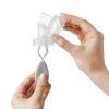 imageOXO Tot Breast Pump Parts Compact Drying Rack with Detail Brushes Gray