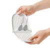 imageOXO Tot Breast Pump Parts Compact Drying Rack with Detail Brushes Gray