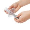 imageOXO Tot Breast Pump Parts Compact Drying Rack with Detail Brushes Gray