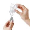 imageOXO Tot Breast Pump Parts Compact Drying Rack with Detail Brushes Gray