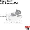imageOXO Tot Diaper Caddy with Changing Mat1 Count Pack of 1