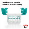 imageOXO Tot Dishwasher Basket for Bottle Parts ampamp Accessories TealTot Teal