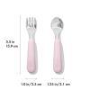 imageOXO Tot Fork and Spoon Set  DuskBlossom