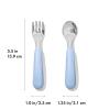 imageOXO Tot Fork and Spoon Set  DuskDusk