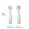 imageOXO Tot Fork and Spoon Set  DuskOpal