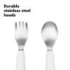 imageOXO Tot Fork and Spoon Set  DuskPink