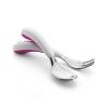 imageOXO Tot Fork and Spoon Set  DuskPink