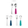imageOXO Tot Fork and Spoon Set  DuskTot Navy