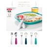 imageOXO Tot Fork and Spoon Set  DuskTot Navy