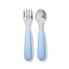 imageOXO Tot OnTheGo Fork and Spoon Set  DuskDusk