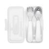 imageOXO Tot OnTheGo Fork and Spoon Set  DuskNavy