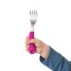 imageOXO Tot OnTheGo Fork and Spoon Set  DuskPink