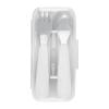 imageOXO Tot OnTheGo Fork and Spoon Set  DuskPink