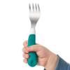 imageOXO Tot OnTheGo Fork and Spoon Set  DuskTeal