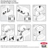 imageOXO Tot Perch Booster Seat with Straps GrayGray