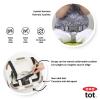 imageOXO Tot Perch Booster Seat with Straps GrayGray