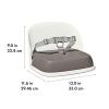 imageOXO Tot Perch Booster Seat with Straps GrayTaupe