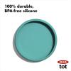 imageOXO Tot Silicone Plate NavyTeal