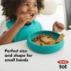 imageOXO Tot Silicone Plate NavyTeal