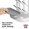 imageOXO Tot SpaceSaving Bottle Drying Rack Baby Bottle Organizer for Countertop1 Count Pack of 1