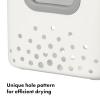 imageOXO Tot Stand Up Bath Toy Storage  Gray1 Count Pack of 1