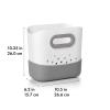 imageOXO Tot Stand Up Bath Toy Storage  Gray1 Count Pack of 1