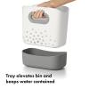 imageOXO Tot Stand Up Bath Toy Storage  Gray1 Count Pack of 2