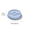imageOXO Tot Stick and Stay Suction Divided Plate  BlossomDusk