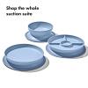 imageOXO Tot Stick and Stay Suction Divided Plate  BlossomDusk
