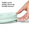 imageOXO Tot Stick and Stay Suction Divided Plate  BlossomOpal