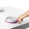 imageOXO Tot Stick and Stay Suction Divided Plate  BlossomPink