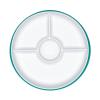 imageOXO Tot Stick and Stay Suction Divided Plate  BlossomTeal