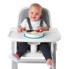 imageOXO Tot Stick and Stay Suction Divided Plate  BlossomTeal