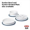imageOXO Tot Stick and Stay Suction Divided Plate  BlossomTot Navy