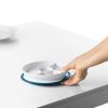 imageOXO Tot Stick and Stay Suction Divided Plate  BlossomTot Navy