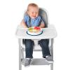 imageOXO Tot Stick and Stay Suction Divided Plate  BlossomTot Navy