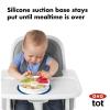 imageOXO Tot Stick and Stay Suction Divided Plate  BlossomTot Navy