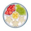 imageOXO Tot Stick and Stay Suction Divided Plate  BlossomTot Navy