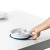 imageOXO Tot Stick and Stay Suction Divided Plate  BlossomTot Navy