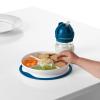 imageOXO Tot Stick and Stay Suction Divided Plate  BlossomTot Navy