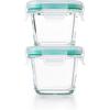 imageOXO Good Grips 4Piece Smart Seal Leakproof Mini Glass AirtightContainer Set