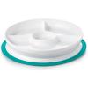 imageOXO Tot Stick and Stay Suction Divided Plate  BlossomTeal