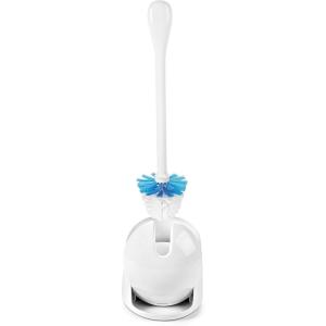 imageOXO Good Grips Compact Toilet Brush ampamp Canister  White1 Count Pack of 1