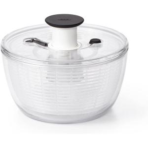imageOXO Good Grips Salad Spinner  Lettuce Spinner  Fruit Washer  Fruit Washing Bowl with Strainer  Vegetable Cleaner  Salad Cleaner  Lettuce Washer  622 Quart CapacityLittle Salad  Herb Spinner