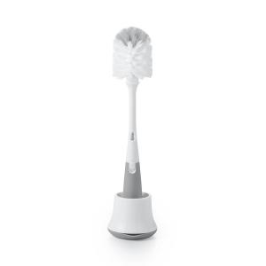 imageOXO Tot Bottle Brush with Nipple Cleaner and Stand GrayGray