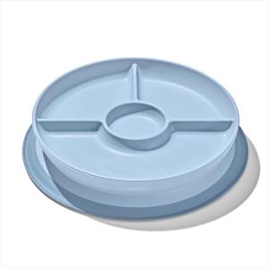 imageOXO Tot Stick and Stay Suction Divided Plate  BlossomDusk