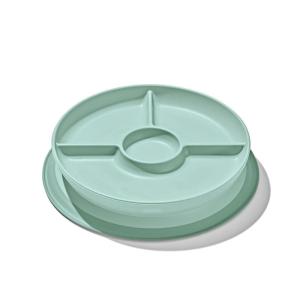 imageOXO Tot Stick and Stay Suction Divided Plate  BlossomOpal