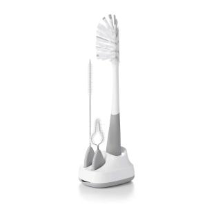 imageOXO Tot Water Bottle and Straw Cup Cleaning Set Brush Set  GrayBrush Set