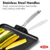 imageOXO Enhanced 11quot Griddle Pan PFASFree Ceramic Nonstick Durable Hard Anodized Cookware Scratch Resistant Stainless Steel Handle Good Grips Dishwasher Safe Oven safe Black