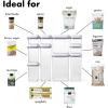 imageOXO Good Grips 10Piece POP Container Set White 1165700
